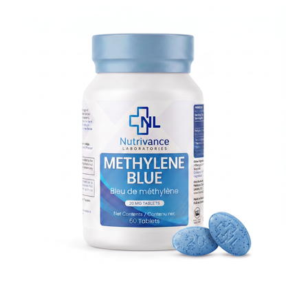 Methylene blue 20mg tablet 60count